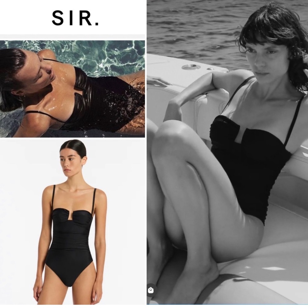 SIR. Zoya Gathered One Piece Swimsuit Size SIR. 3 / US 8 - Picture 17 of 17